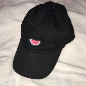 Watermelon logo baseball hat